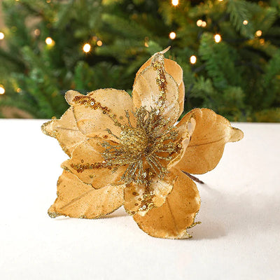 Artificial Flowers For Christmas Tree