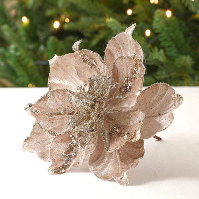 Artificial Flowers For Christmas Tree