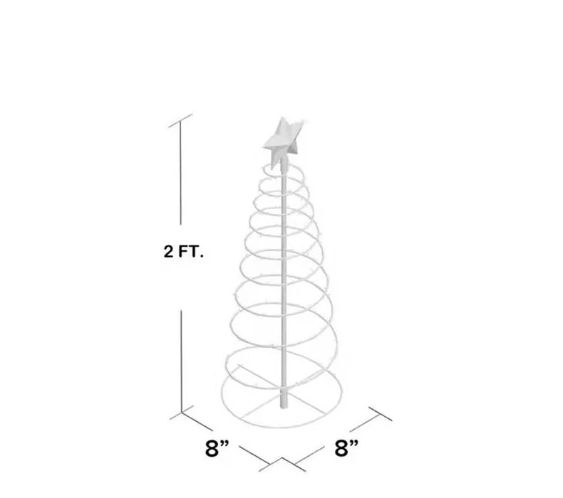 Solar Outdoor Christmas Light Tree