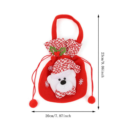 Christmas Gifts Drawstring Tote Bag