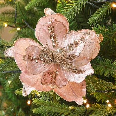 Artificial Flowers For Christmas Tree