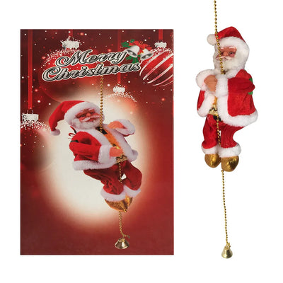 Climbing Ladder Santa Claus Toy