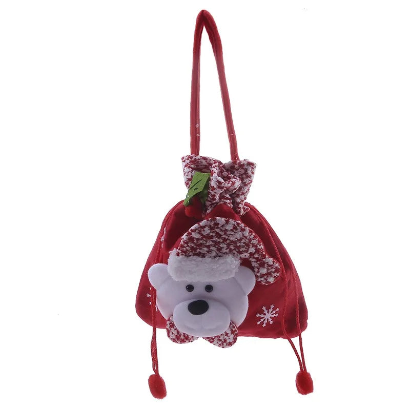 Christmas Gifts Drawstring Tote Bag