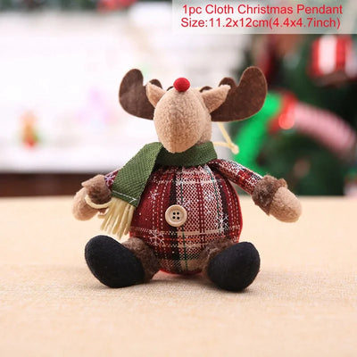 Snowman Doll Merry Chirstmas Decor for Home