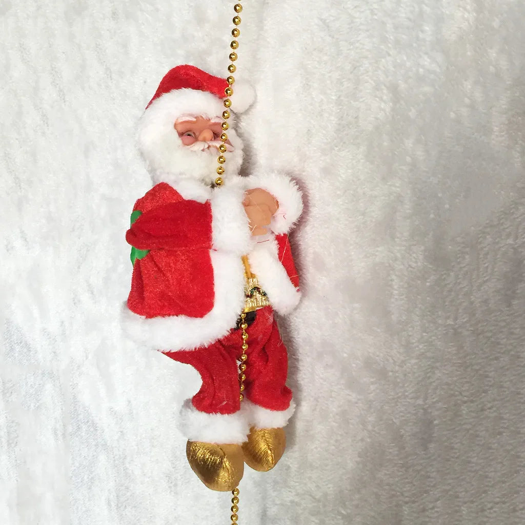 Climbing Ladder Santa Claus Toy