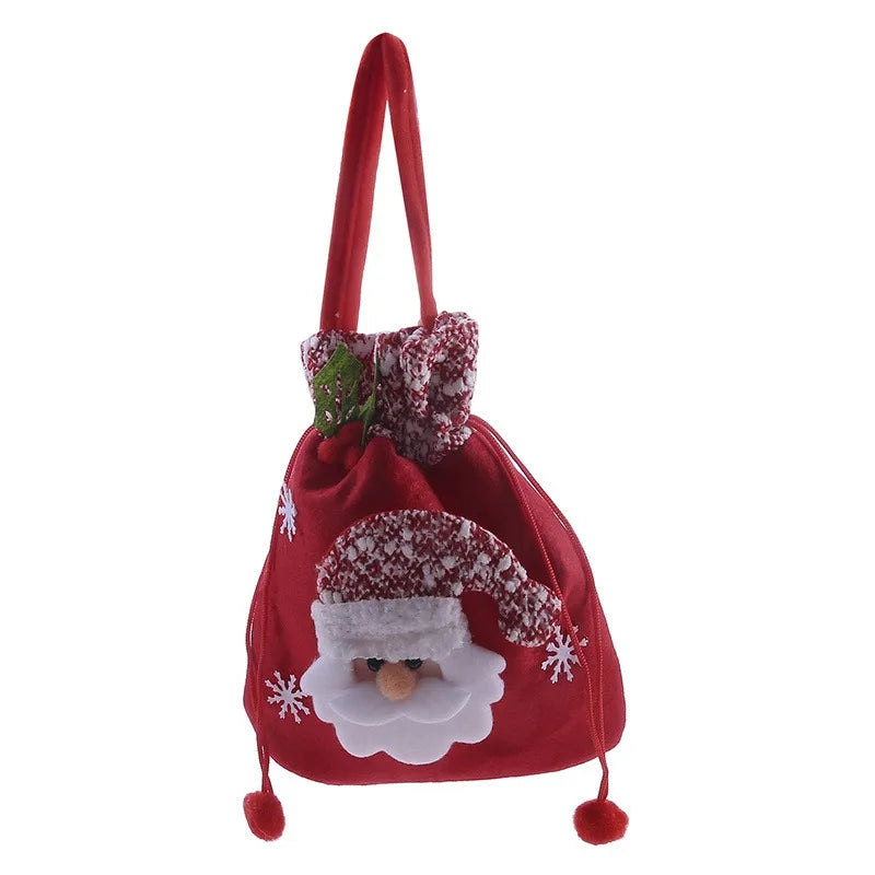 Christmas Gifts Drawstring Tote Bag