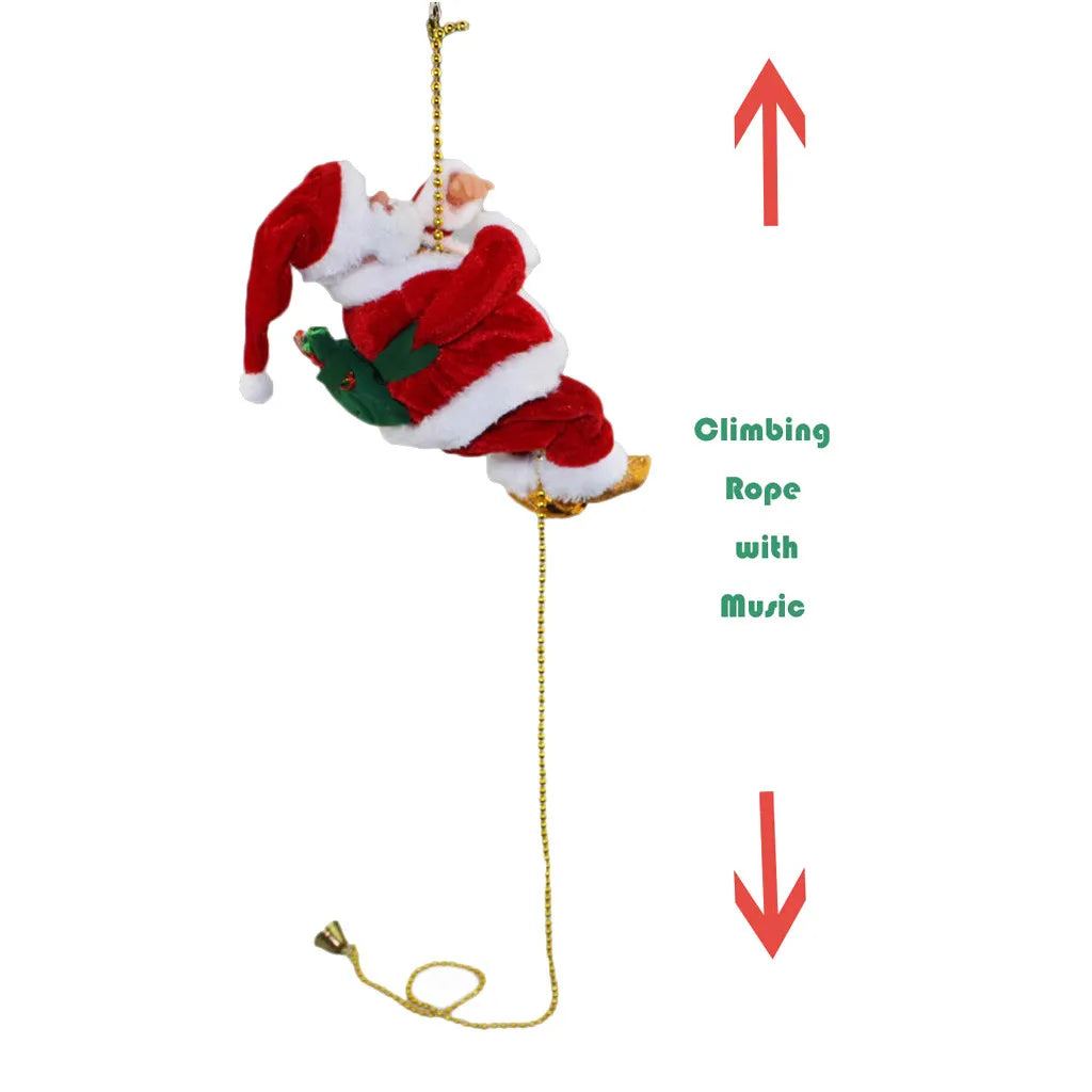 Climbing Ladder Santa Claus Toy