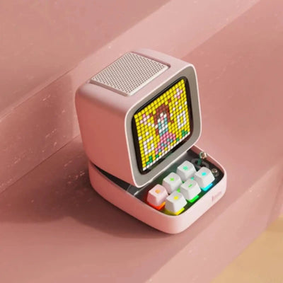 Divoom™ Retro Pixel Art Wireless Bluetooth Speaker